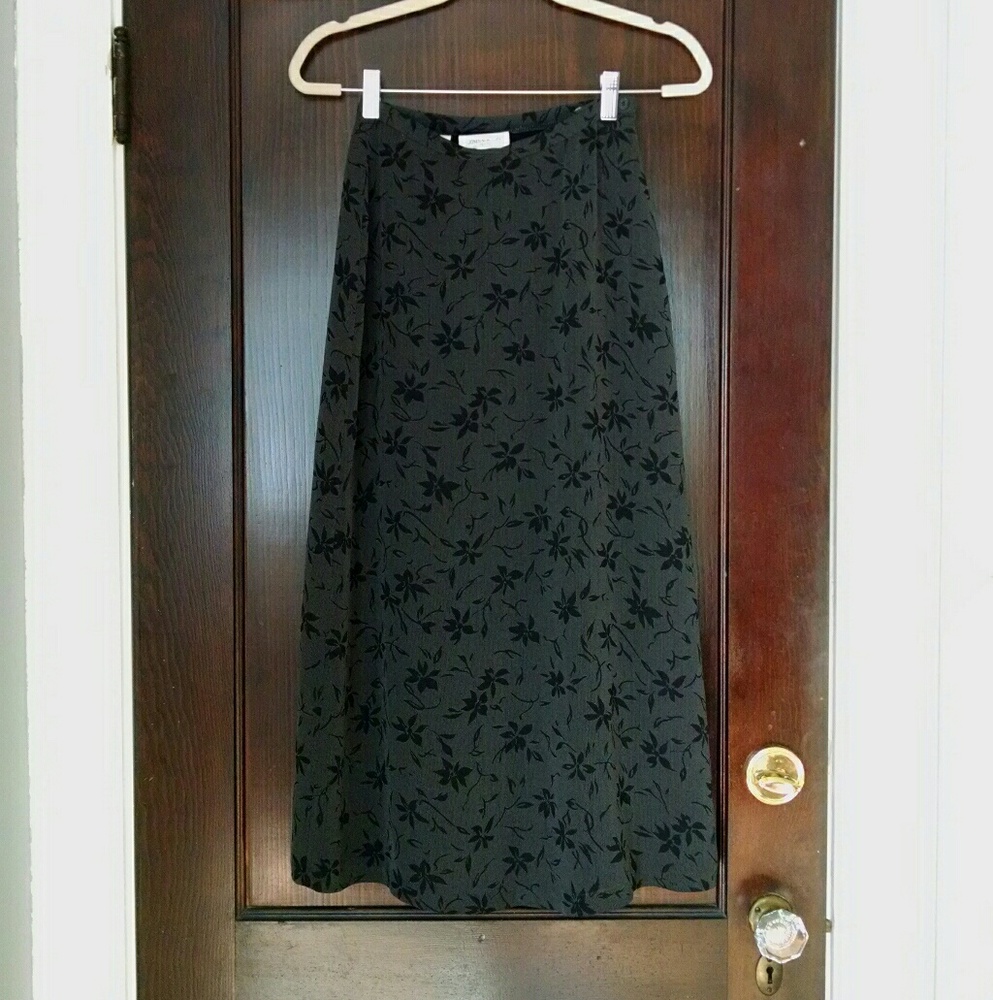 Vintage floral midi